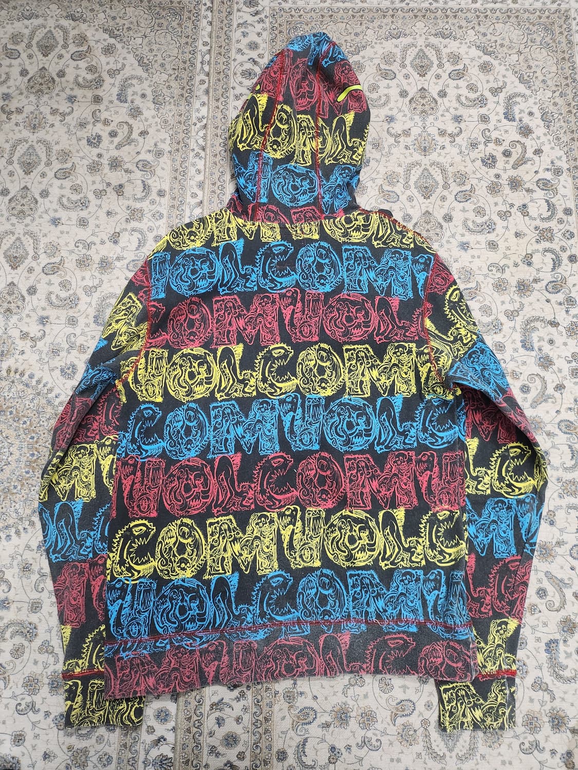 VOLCOM 볼컴 그래픽 풀집업 후드집업 L 상품이미지2