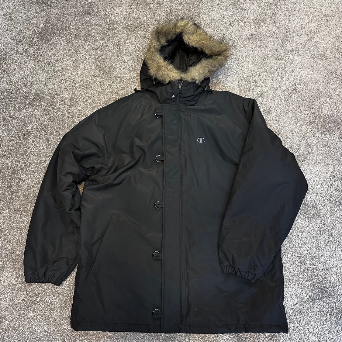 챔피온 블랙 야상 자켓L 상품이미지1