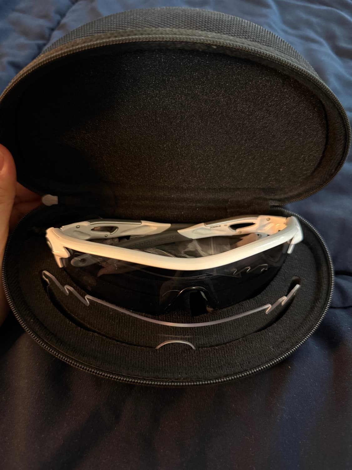 오클리 레이다락 화이트 그레이 상품이미지10