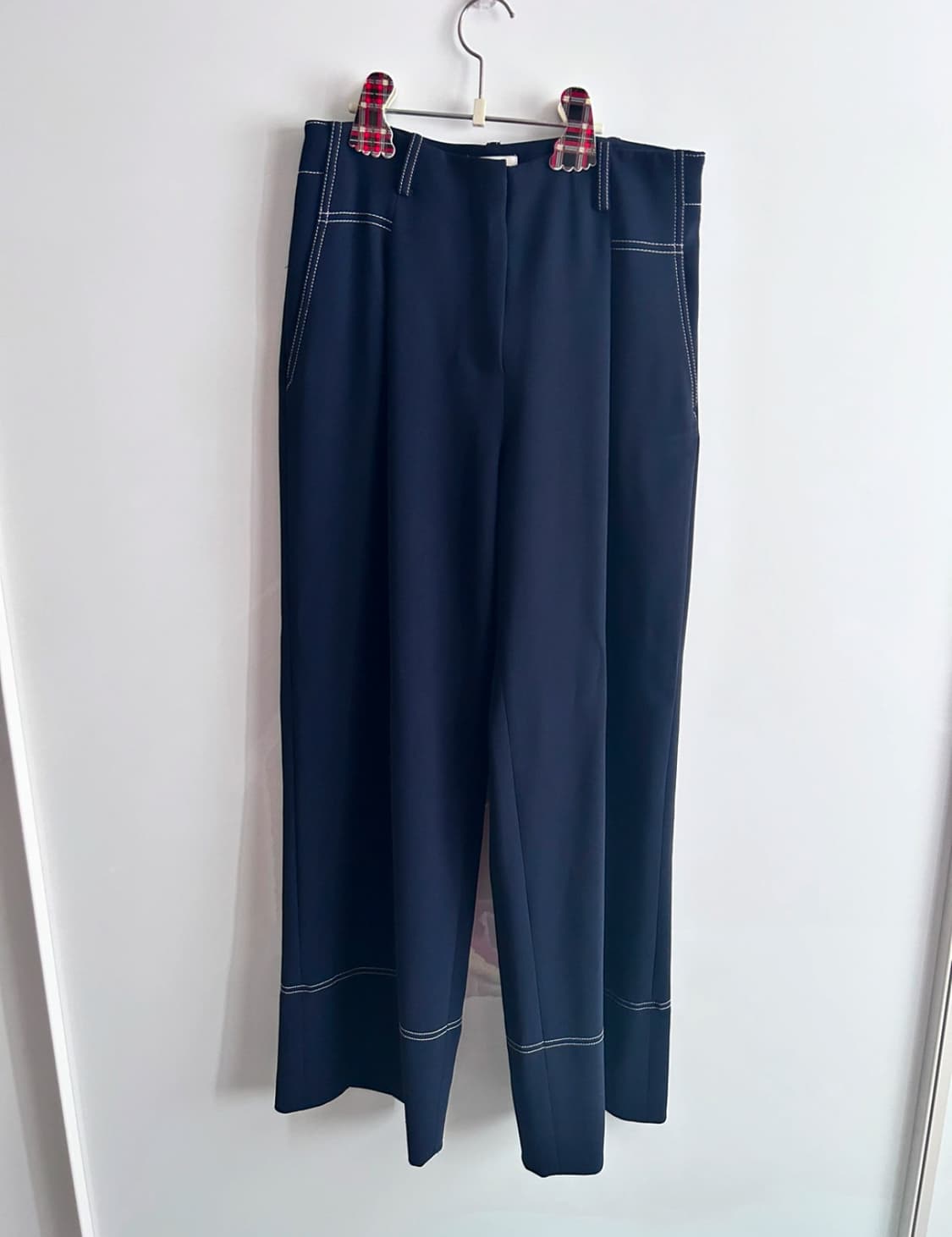 FRONTROW 스티치 슬랙스 상품이미지3