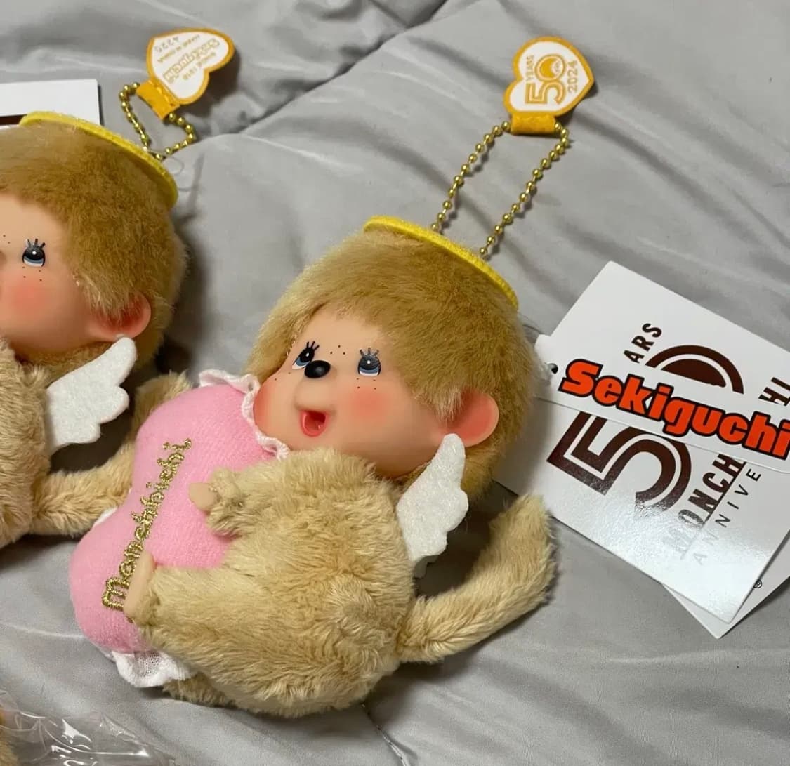 몬치치 50주년 러브해피엔젤 엔젤몬치치 키링 상품이미지2