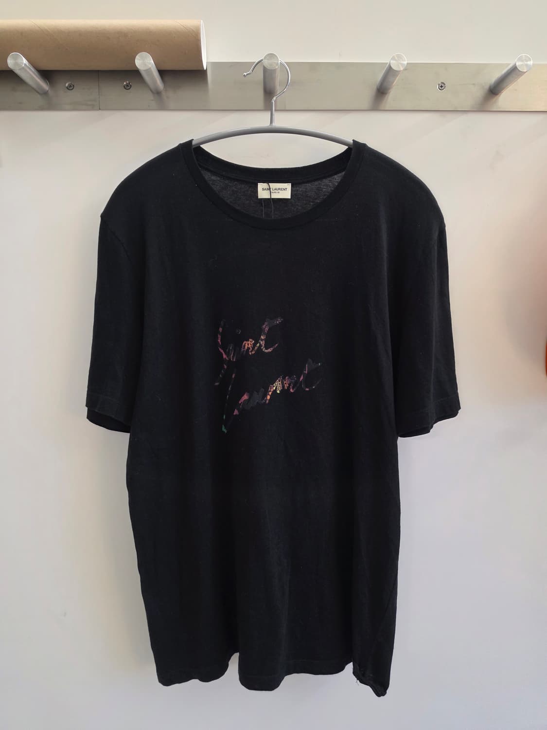 생로랑 18ss 애니멀 로고 티셔츠 상품이미지4