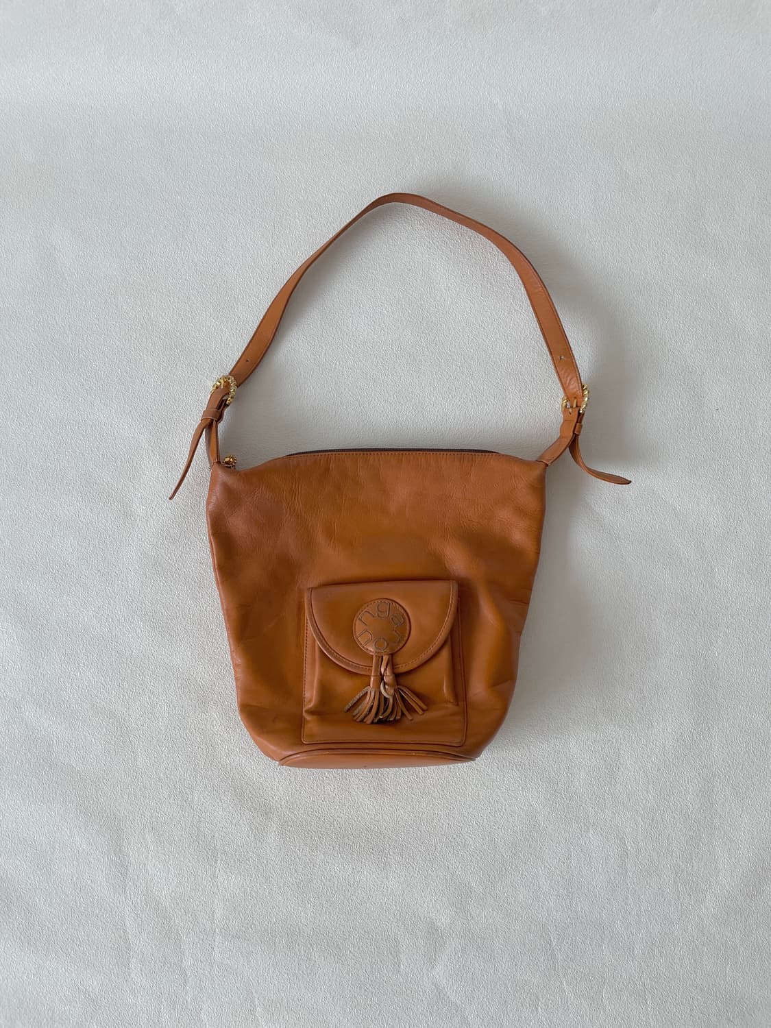 Pre owned 레더 숄더백 상품이미지1