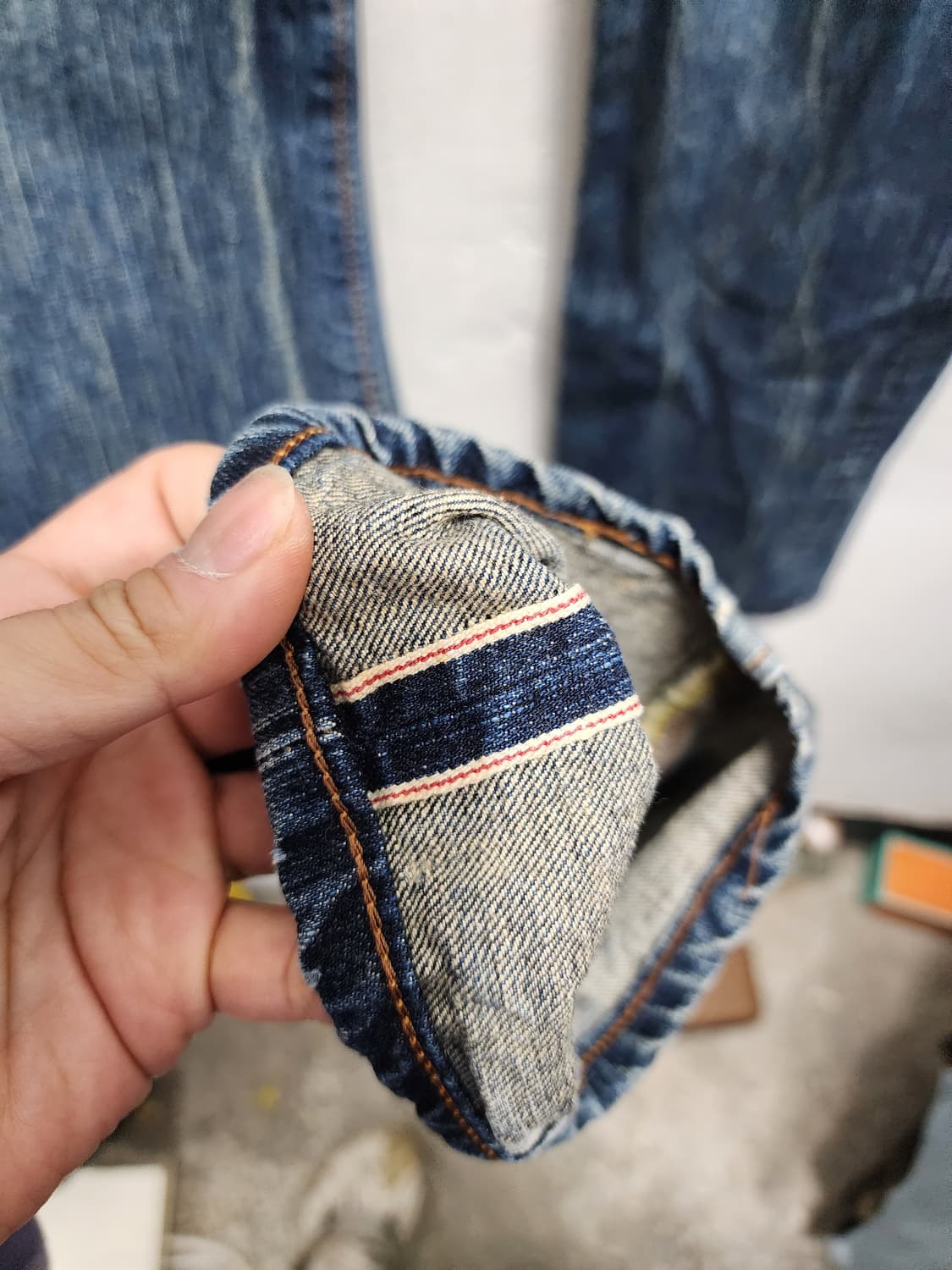 에드윈 503 셀비지 청바지 상품이미지4