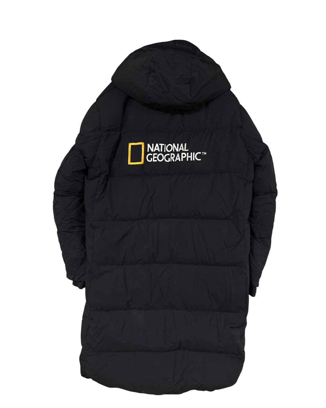 내셔널지오그래픽 블랙 롱패딩 상품이미지1