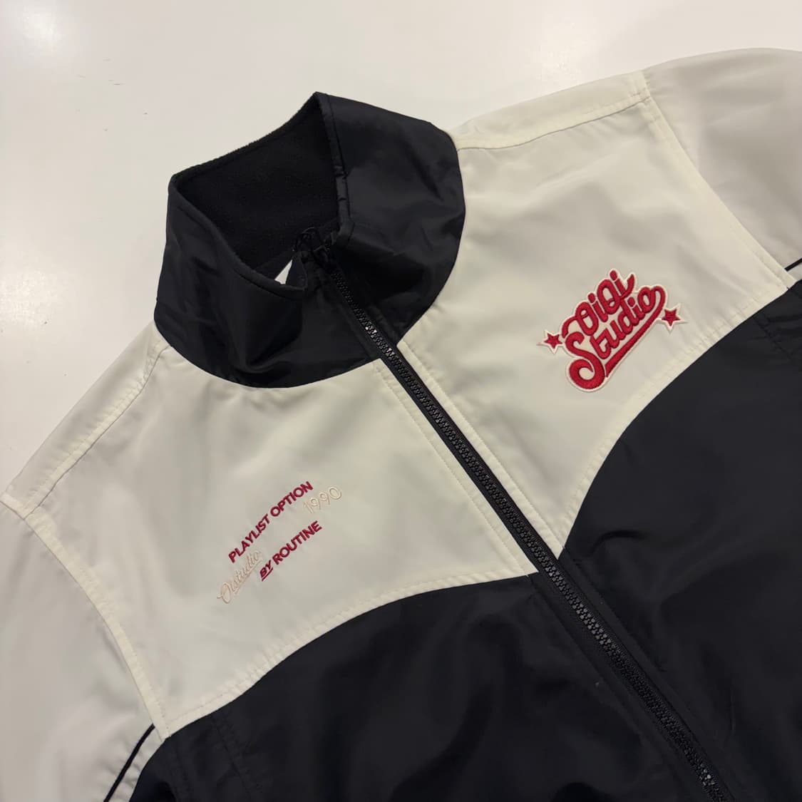 [XL] 23FW 오아이오아이 스튜디오 블랙/아이보리 자켓 B488 상품이미지5