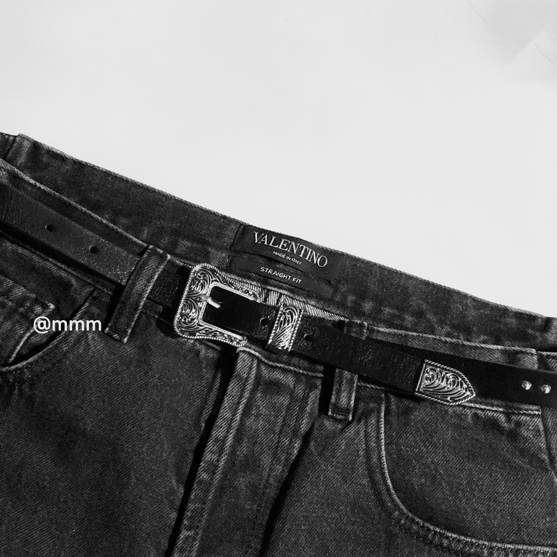 [Unisex] 터키석 찡 웨스턴 벨트 상품이미지2