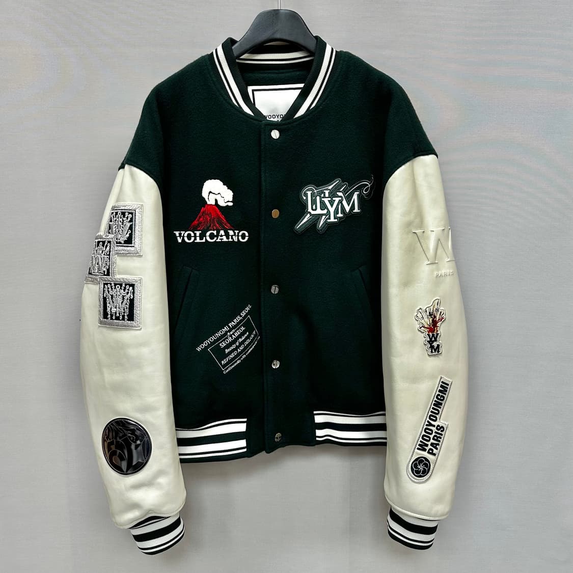 우영미 볼케이노 바시티 자켓 (105)  상품이미지3