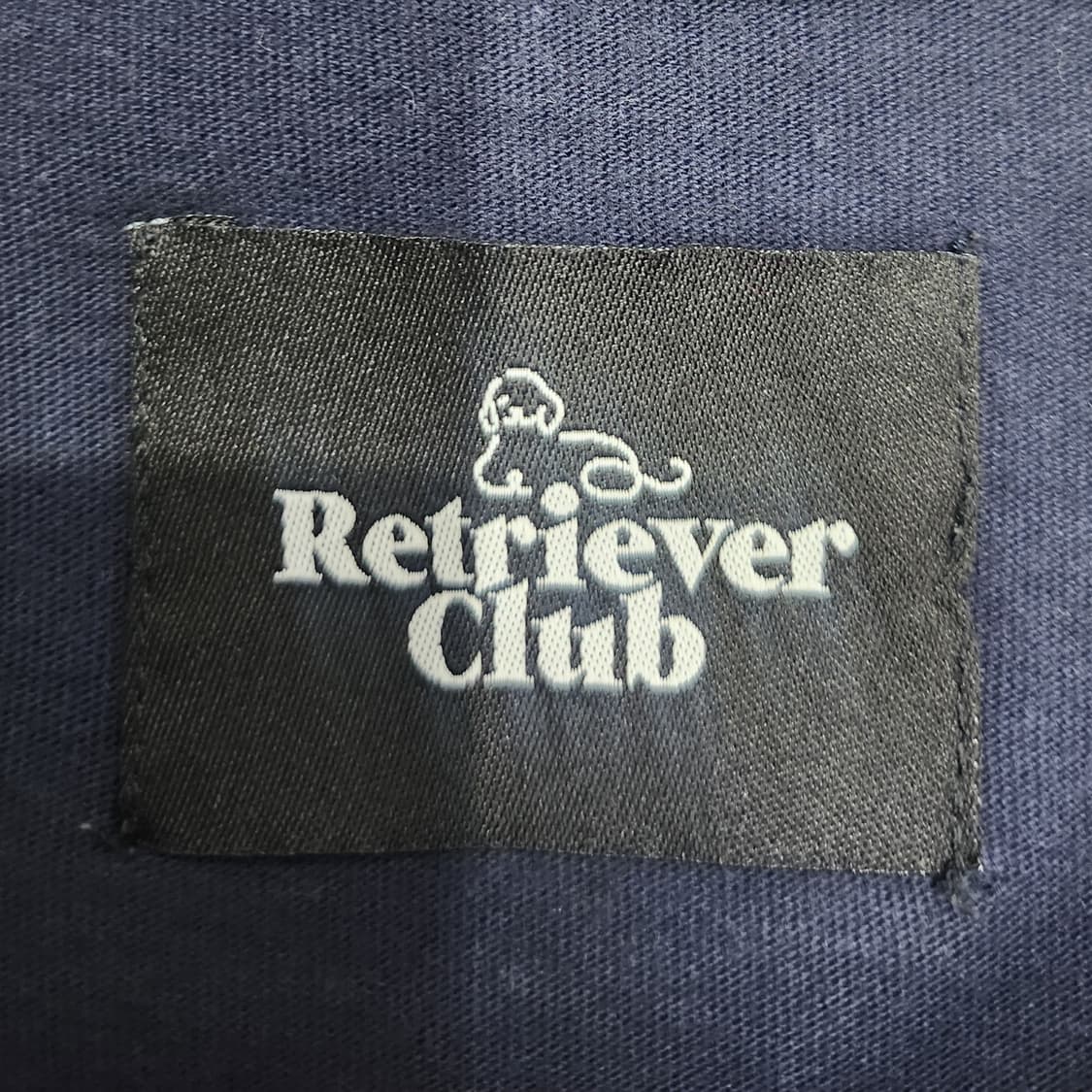 Retriever Club 반팔 티셔츠 네이비 상품이미지3