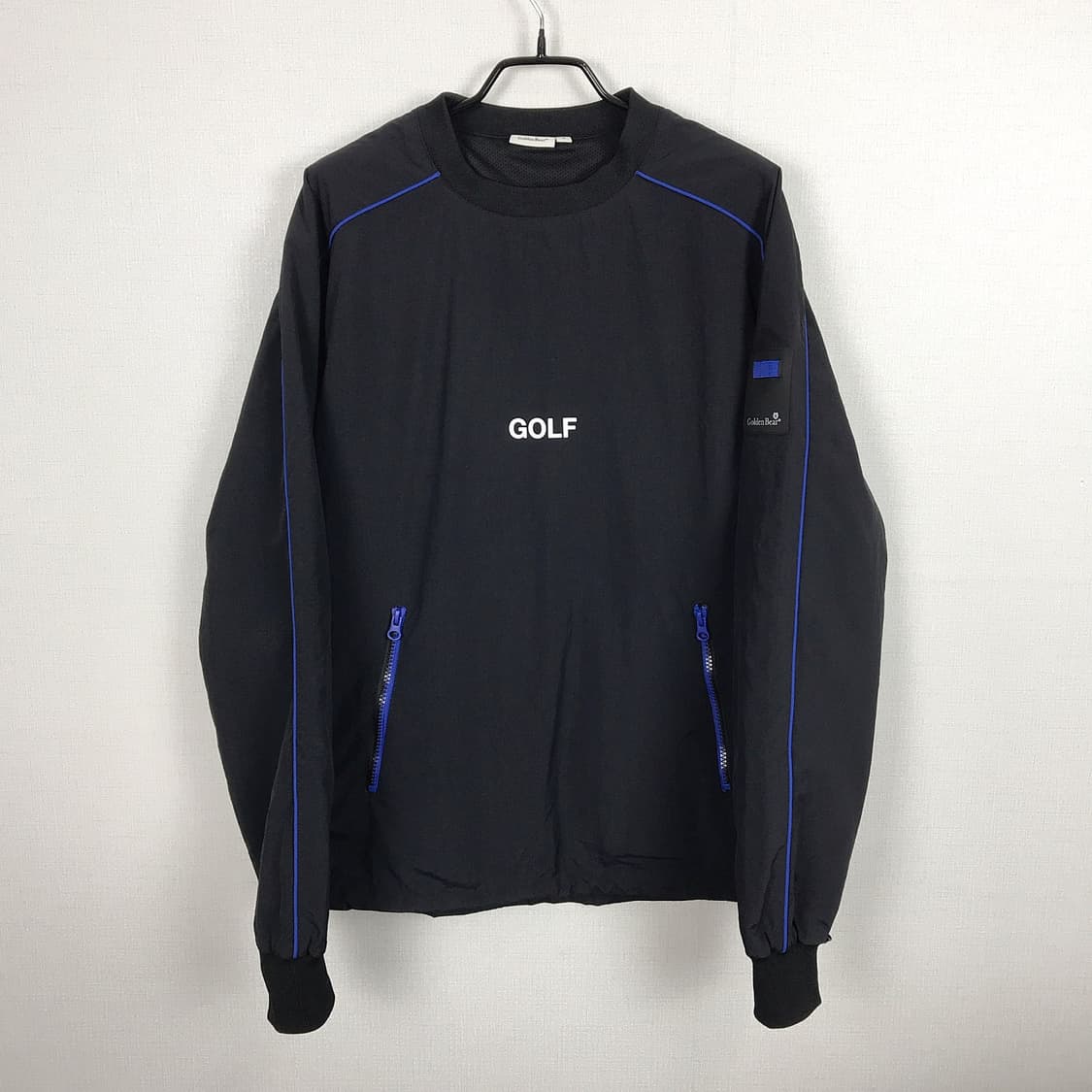 골든베어 골프 파이핑 디테일 우븐 스웨트셔츠 남성S (95) 상품이미지1