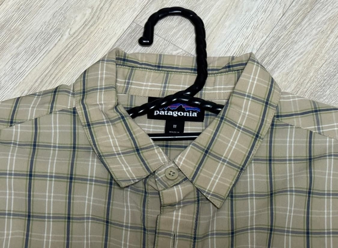 파타고니아 체크 셔츠 상품이미지1