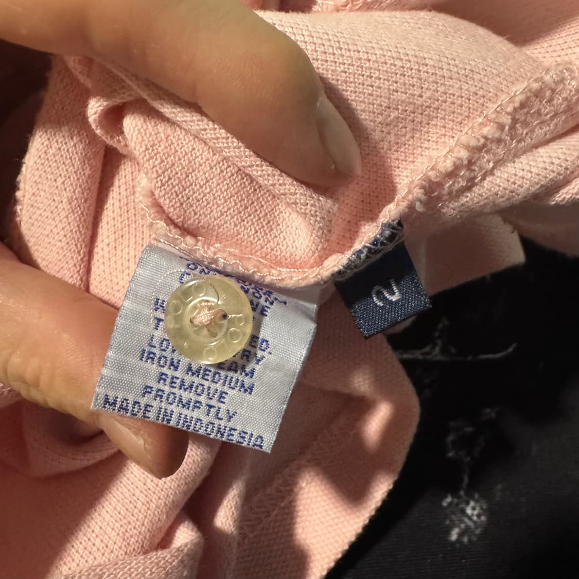 우먼 폴로 랄프로렌 USA 성조기 딸기우유 빅포니 반팔카라티 상품이미지8