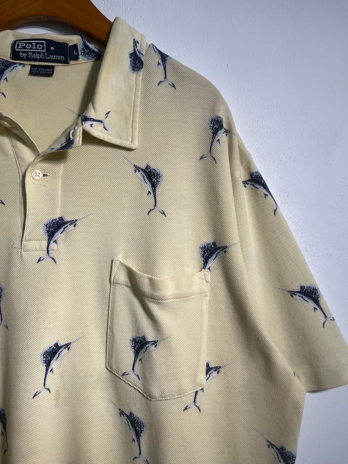 90s Polo sailfish 폴로 랄프로렌 카라티 L 상품이미지7