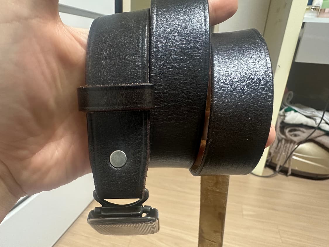 더블알엘 빈센스 벨트 30 블랙 상품이미지9