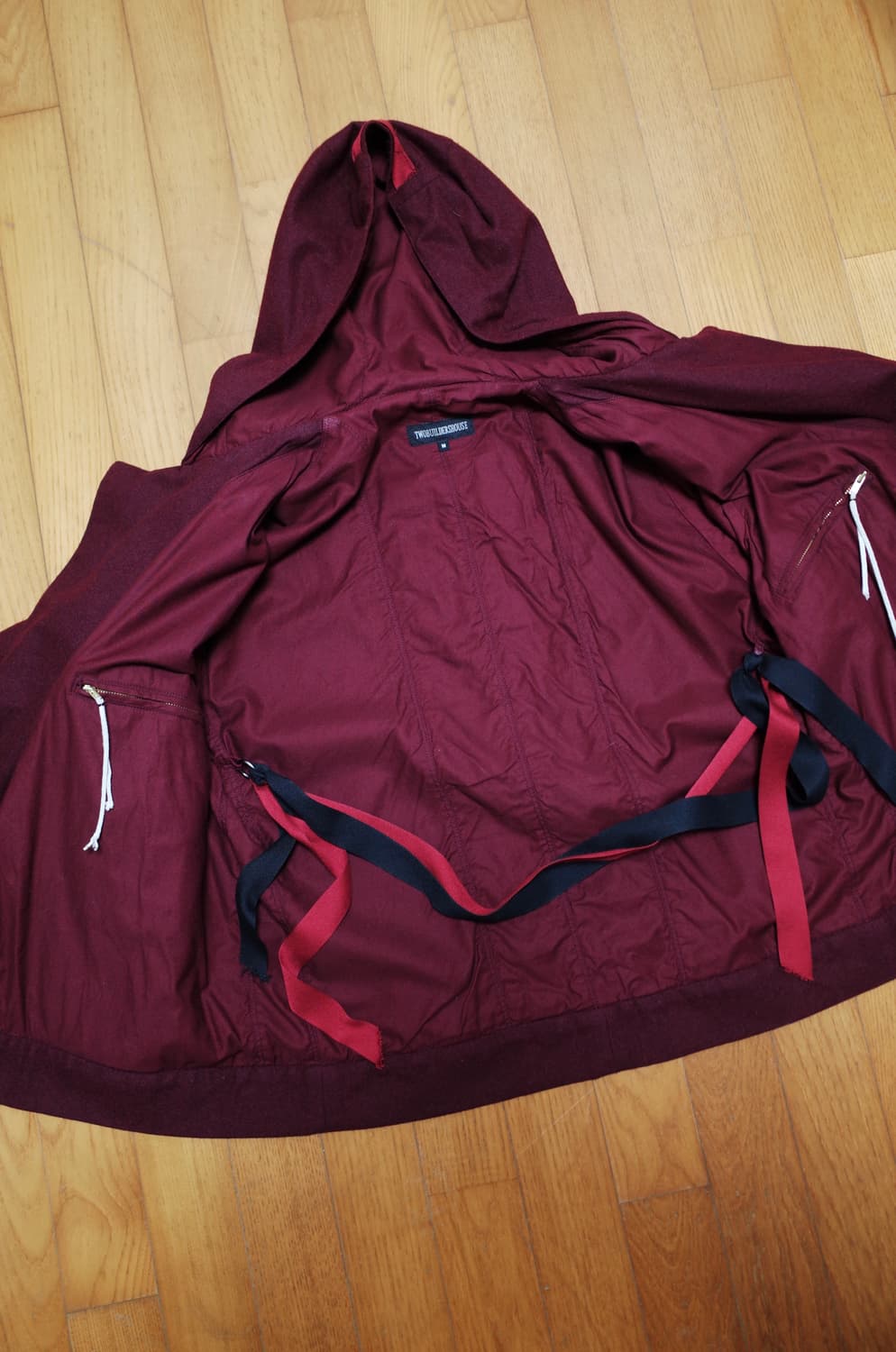 투빌더스하우스 1PIECEMADE 울 후디드 자켓 상품이미지4