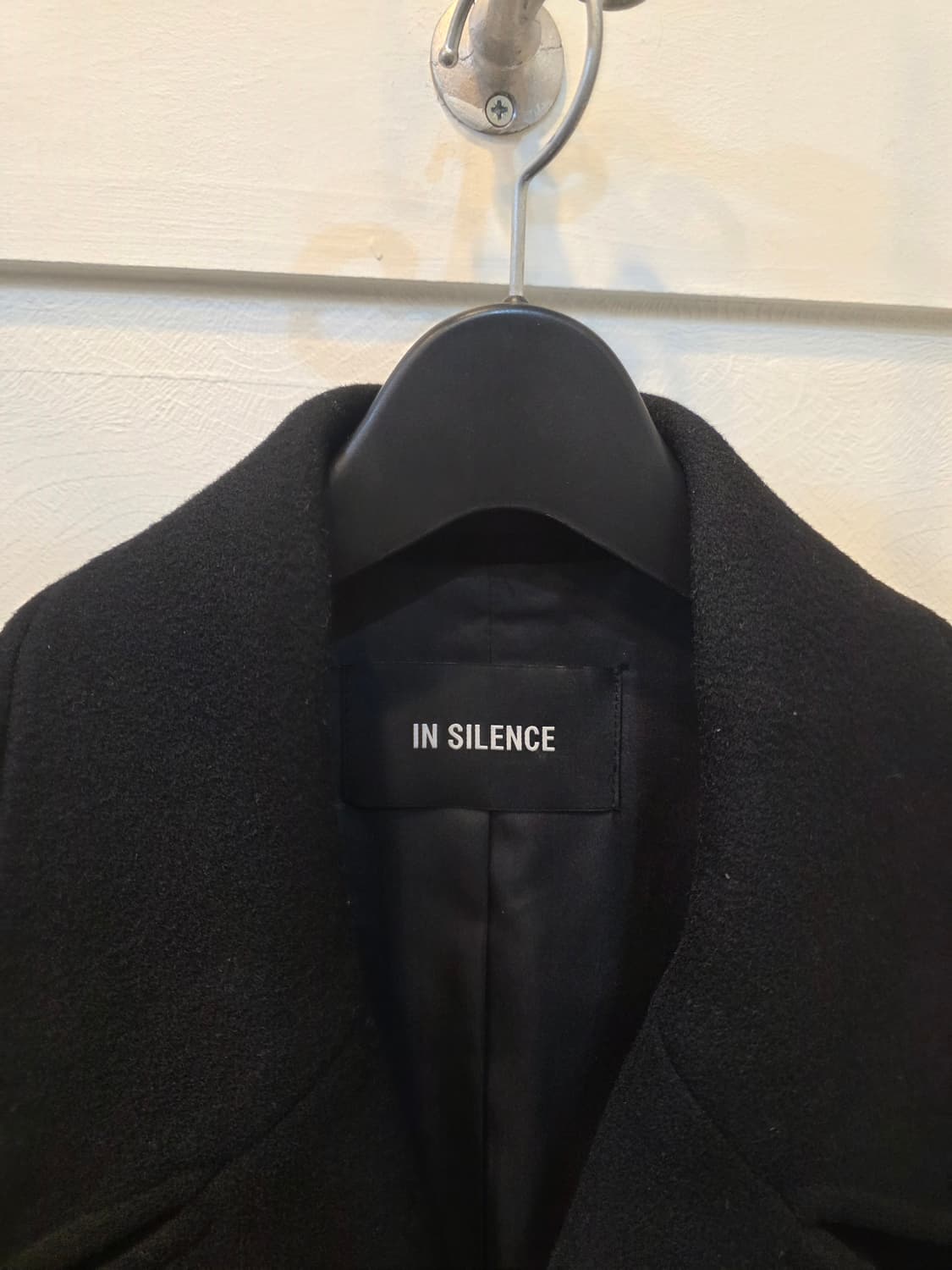 인사일런스 시그니처 더블 코트 상품이미지6