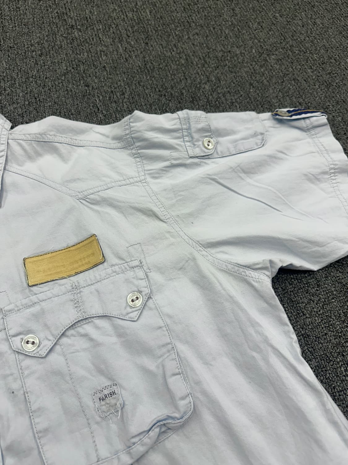 3XL) Parish Nation 빈티지 프린팅 반팔셔츠 상품이미지7