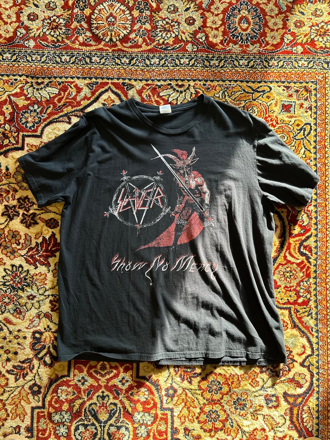 SLAYER 'Show No Mercy' band tee - 2XL 상품이미지1