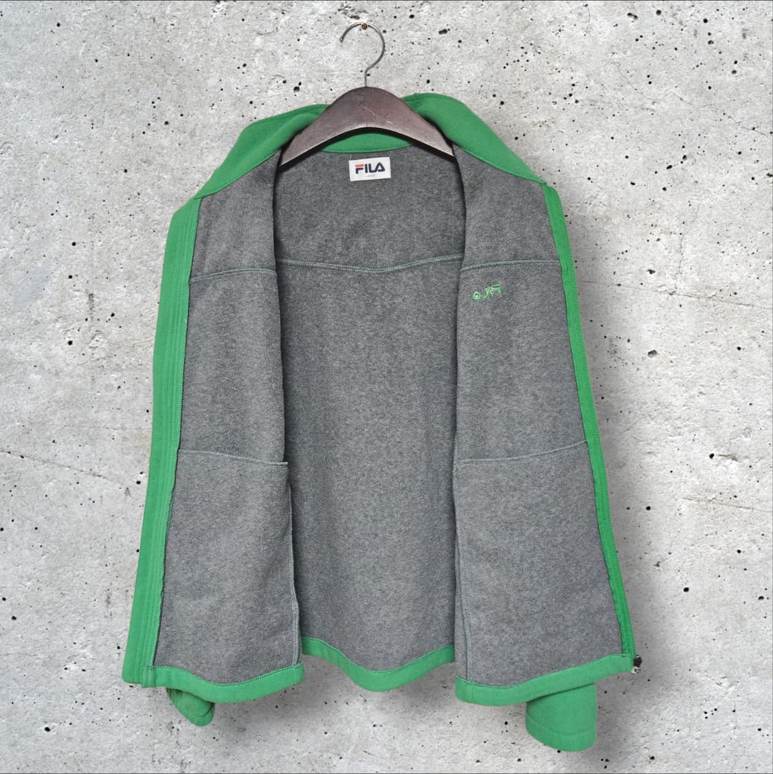 휠라 플리스 집업 자켓 (100/L) 상품이미지6