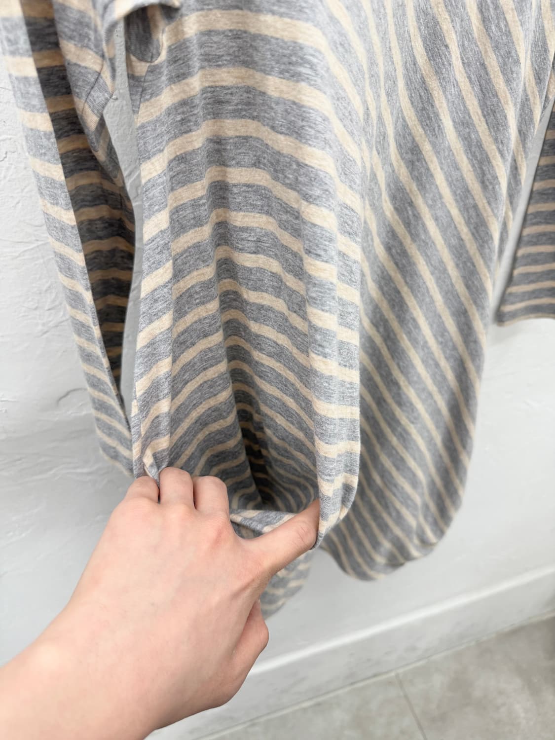 hiroko bis casa 스트라이프 변형 원피스 상품이미지3