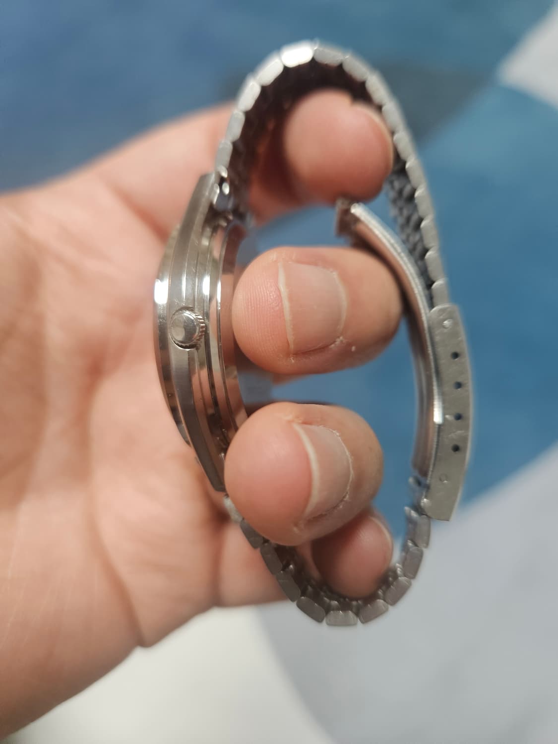 1970s 세이코 타입2 흰판 빈티지 시계 상품이미지3