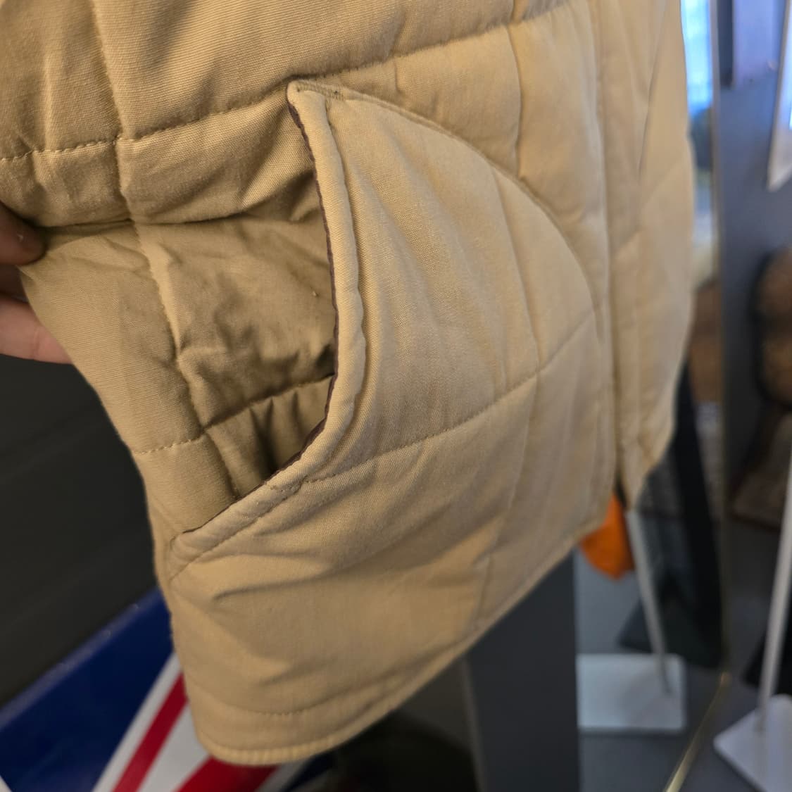 Spiewak Golden Fleece 퀼팅 베스트 USA 패딩 조끼 상품이미지9