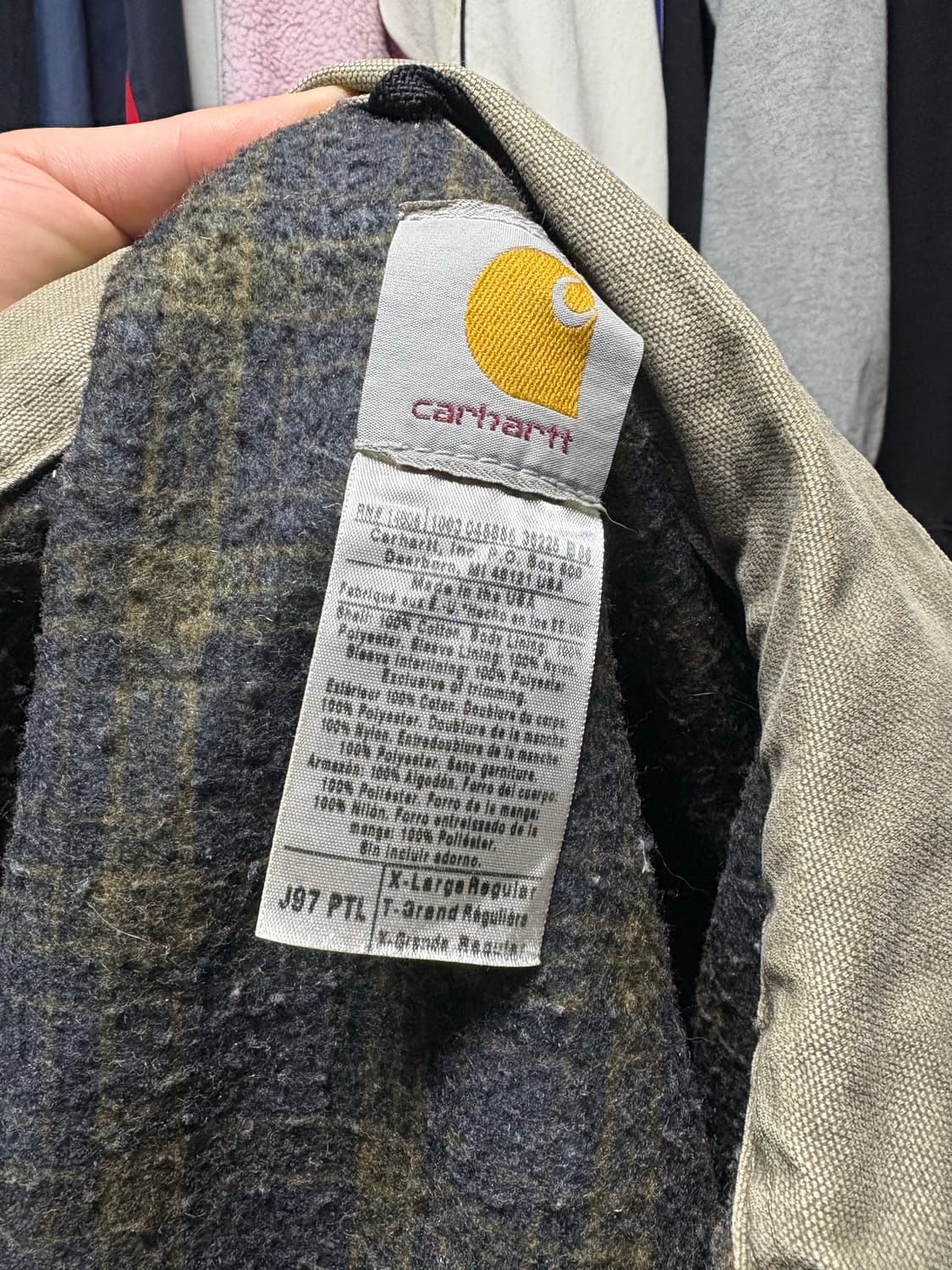 [XL] 칼하트US 빈티지 디트로이트 자켓 상품이미지3