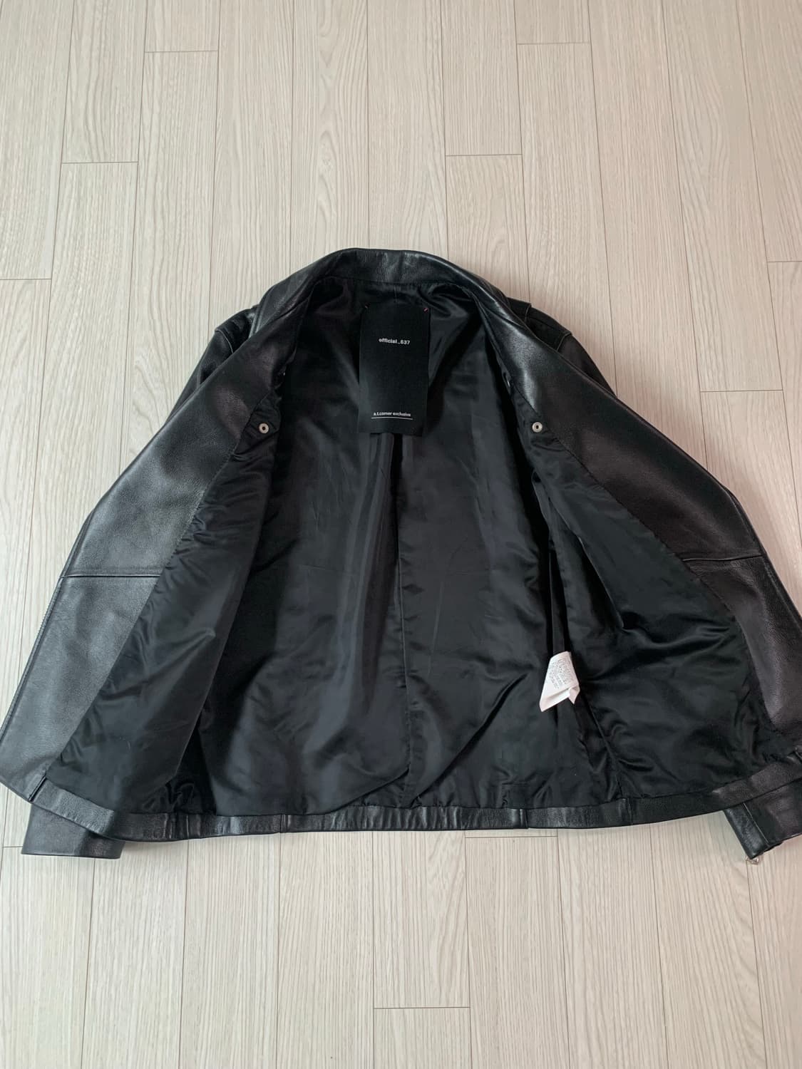 official.637 천연 양가죽 라이더 자켓 상품이미지2