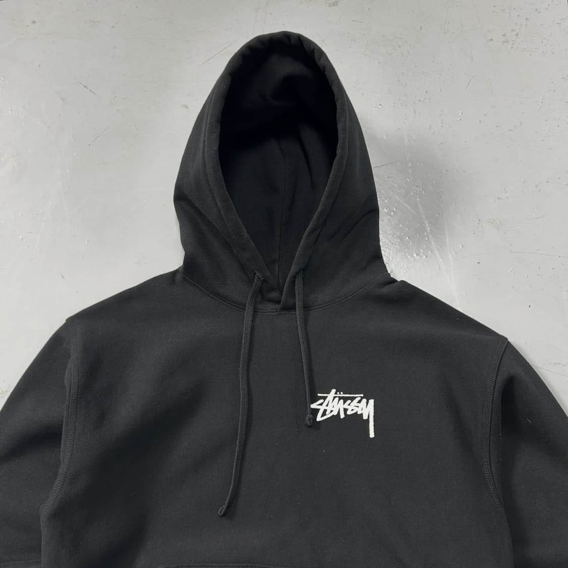 스투시 23SS 플러시 블랙 후디  상품이미지4