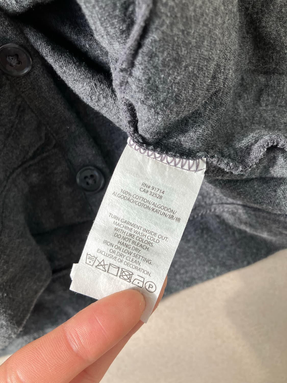 AX 아르마니 익스체인지 가디건 그레이 상품이미지4