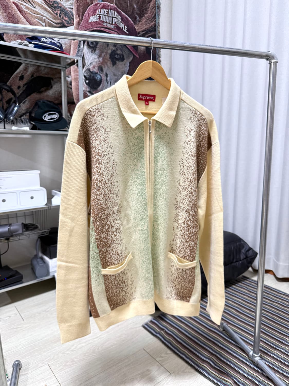 슈프림 니트 집업 가디건 상품이미지2