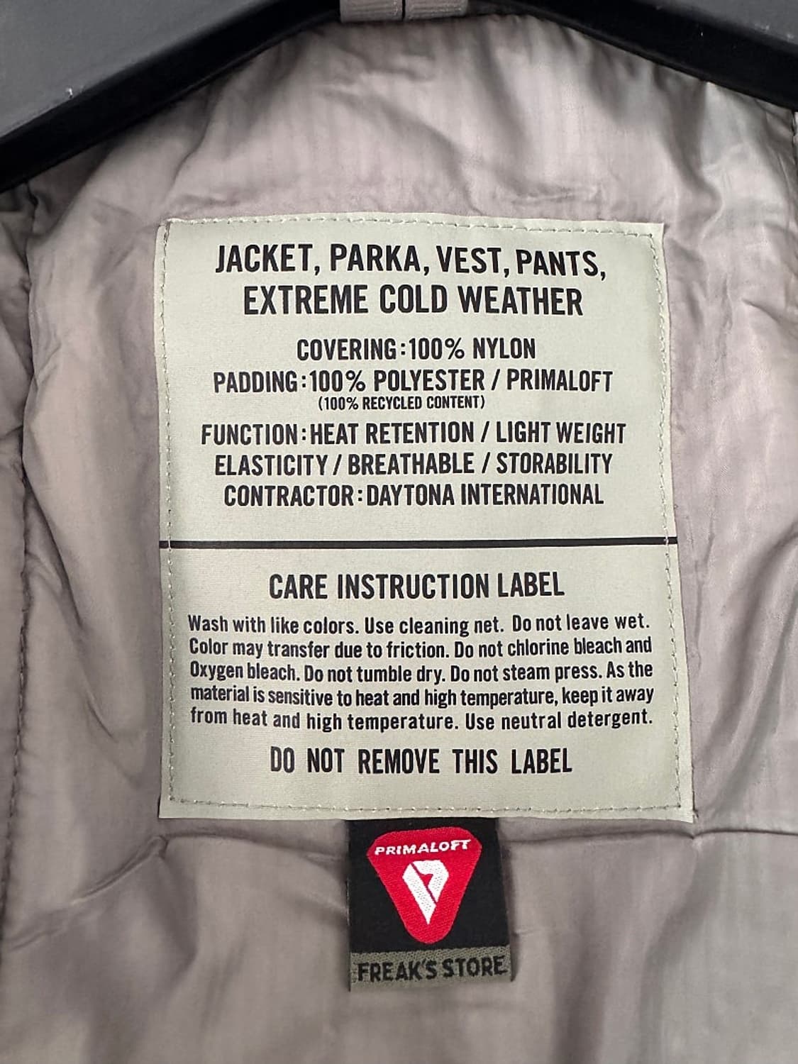 프릭스스토어 레벨7 자켓 L사이즈 상품이미지6