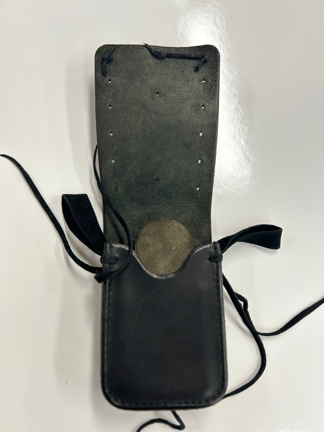 GOROS 올드고로스 3콘초 새들레더 시가렛케이스 상품이미지6