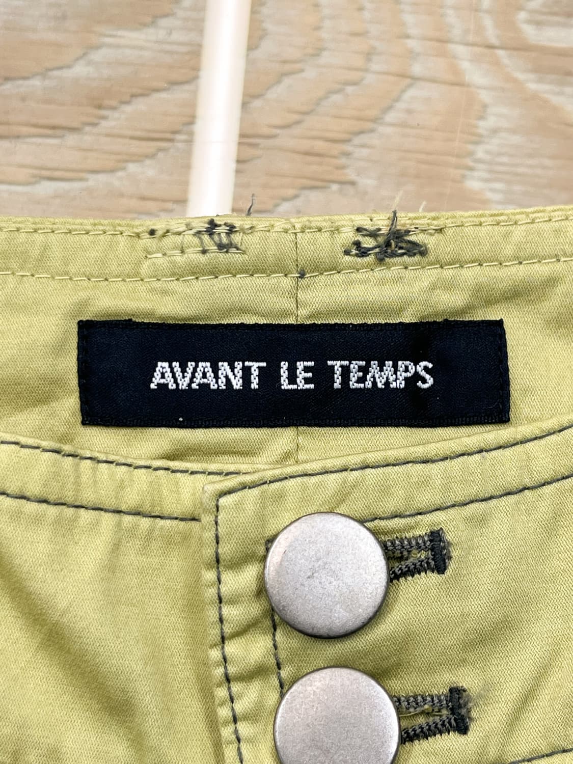 Avant Le Temps 디테일 패치워크 팬츠 상품이미지6