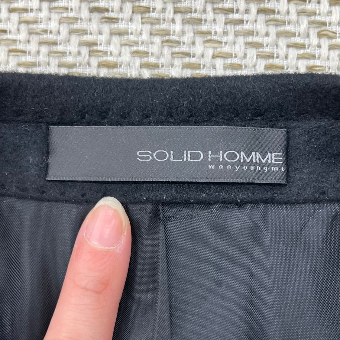 솔리드 옴므 캐시미어 코트 r2605 상품이미지5