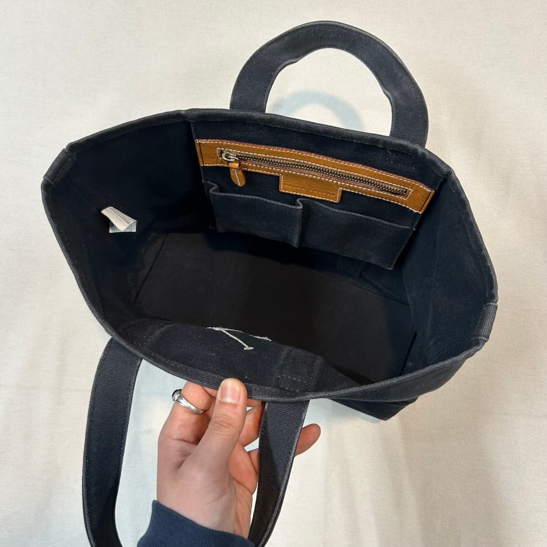 폴로 랄프로렌 빅포니 캔버스 토트백 숄더백 상품이미지7