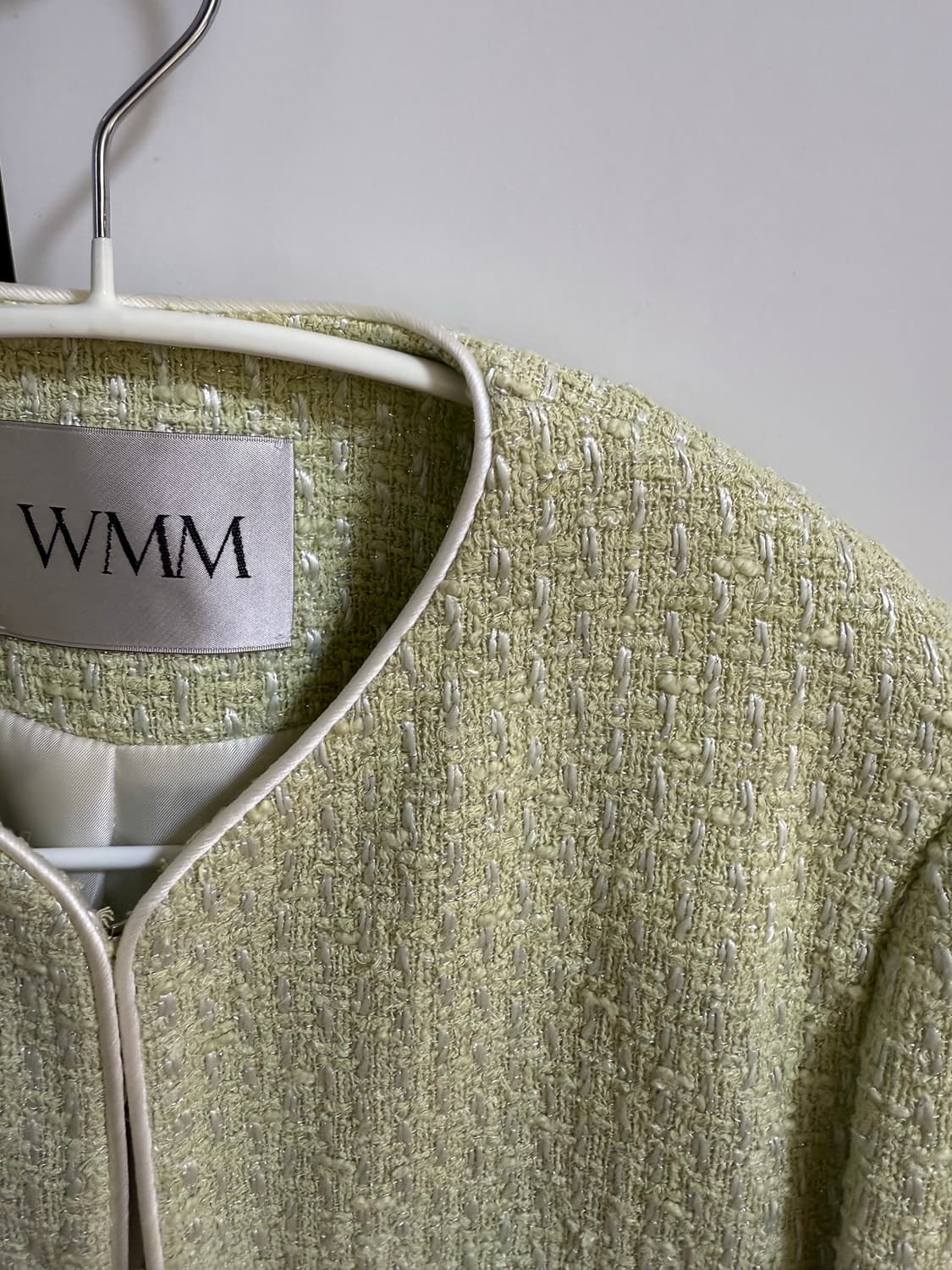 [wmm] 멜론 트위드 자켓 s 상품이미지4