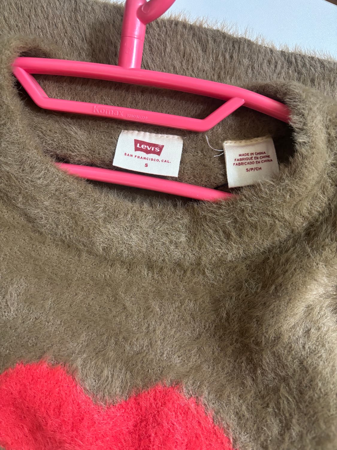 리바이스 헤어리 니트 상품이미지3