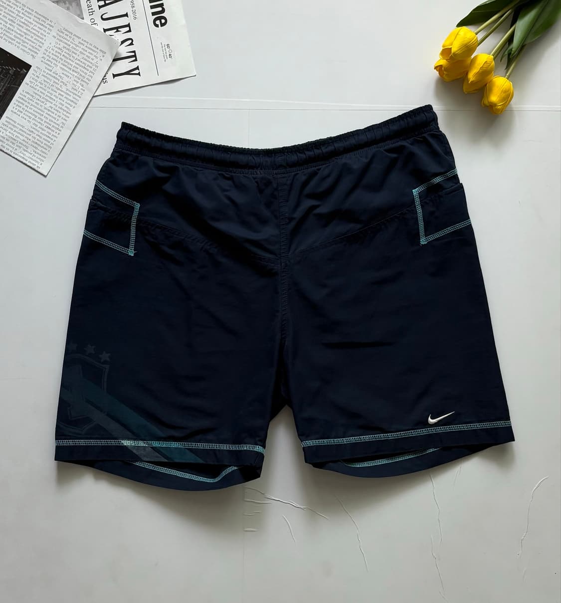 Nike 나이키 빈티지 스티치 하프 팬츠 상품이미지2