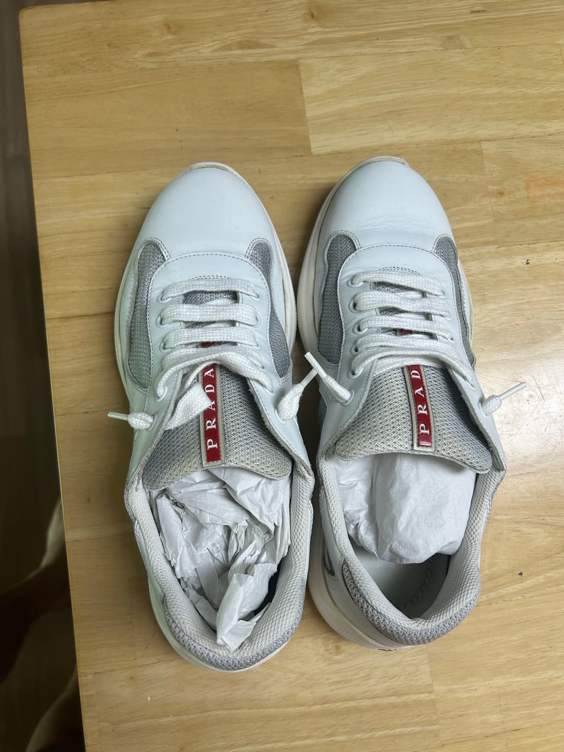 프라다 아메리카컵 흰색 265  상품이미지3