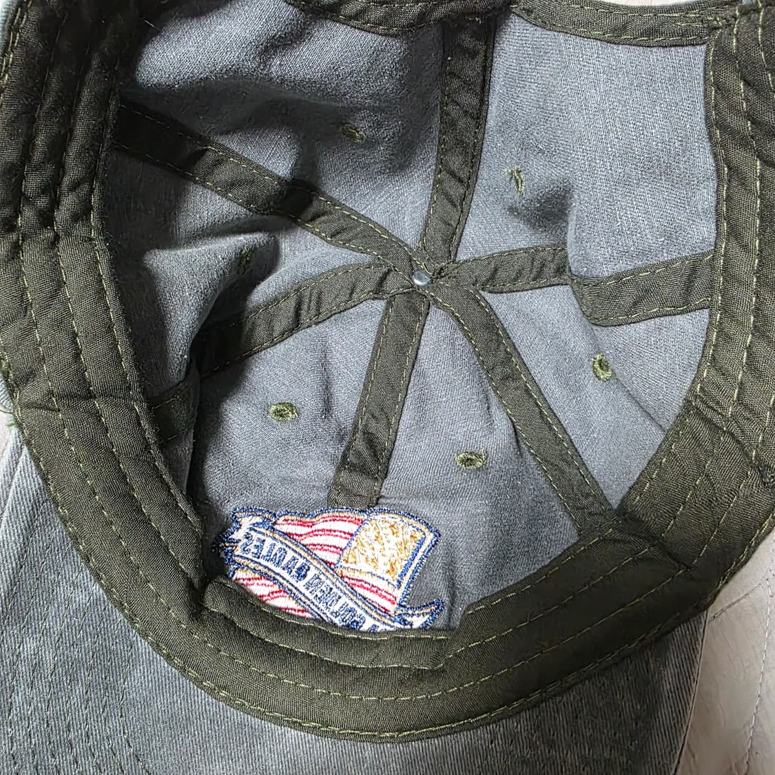 [OS] 빈티지 NRA 플래그 골든 이글 6패널 볼캡 ver 굿컨디션 상품이미지4