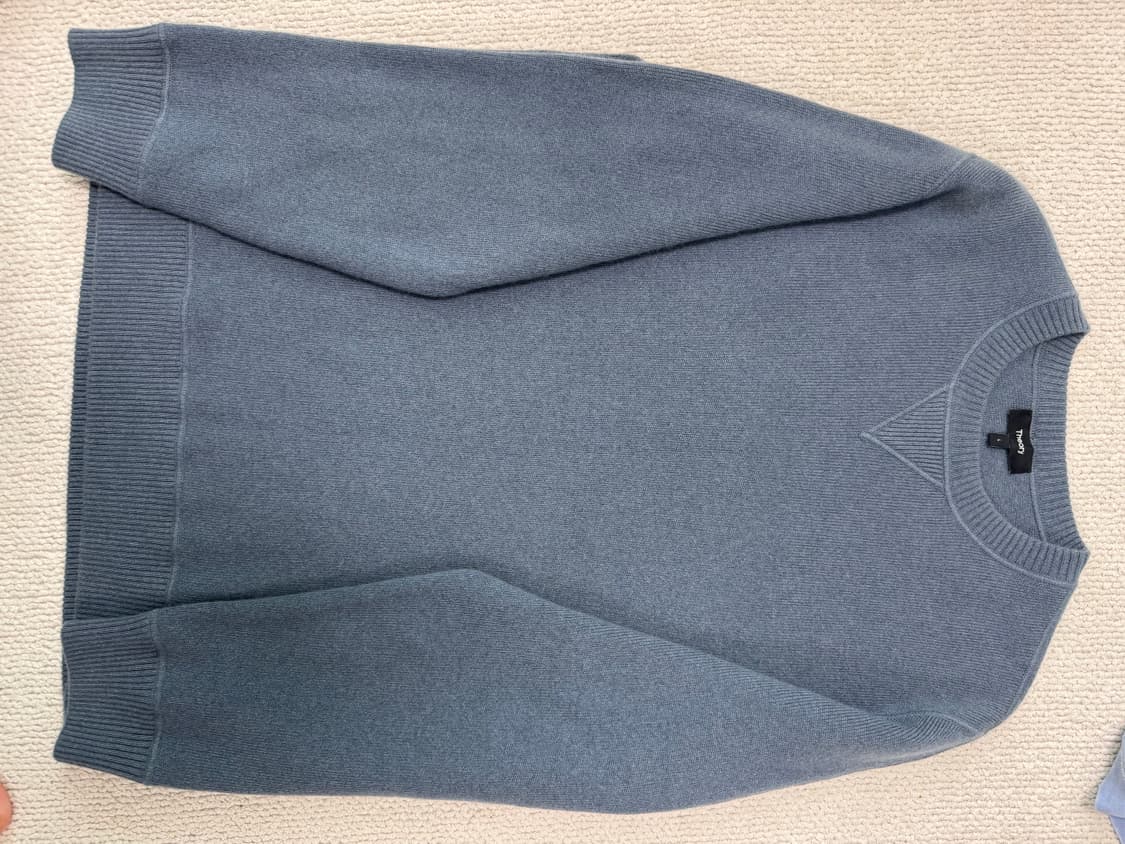 띠어리 캐시미어 100%알코스 니트 모트 L사이즈 상품이미지4