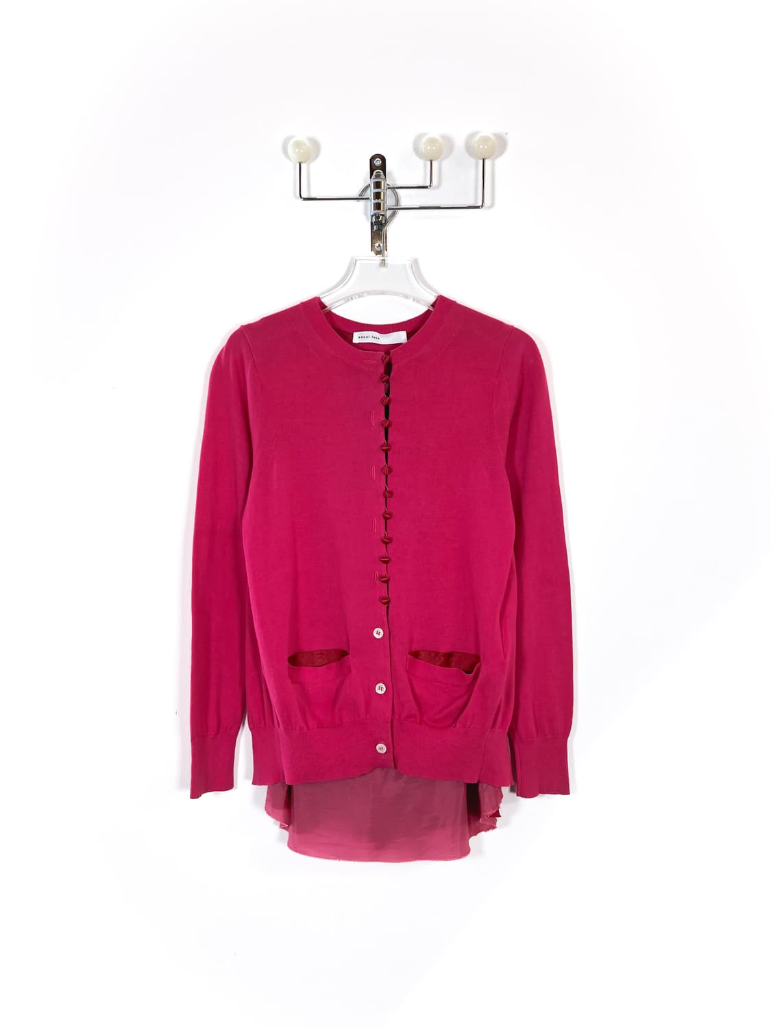 사카이 럭 멀티버튼 레이어드 가디건 상품이미지1