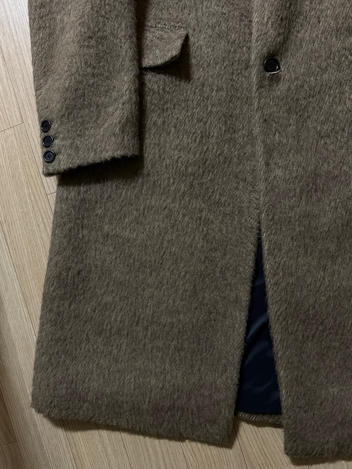 24FW 아모멘토 헤어리 코트 L  상품이미지6