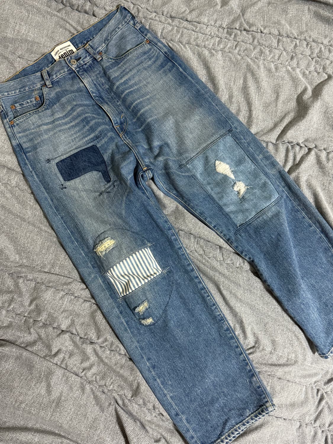 [s] junya watanabe rough patched denim 상품이미지1