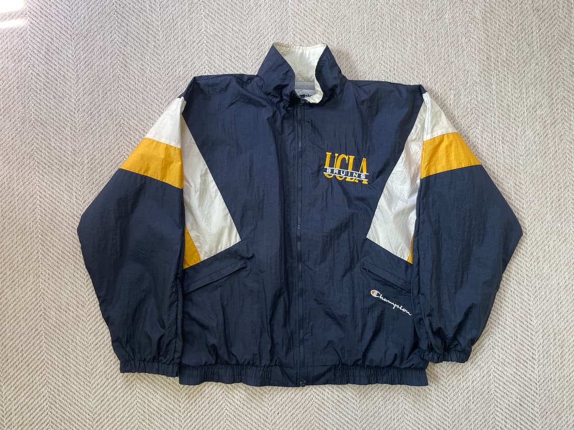 챔피온 UCLA 브루인스 컬러블록 나일론 윈드브레이커  상품이미지1