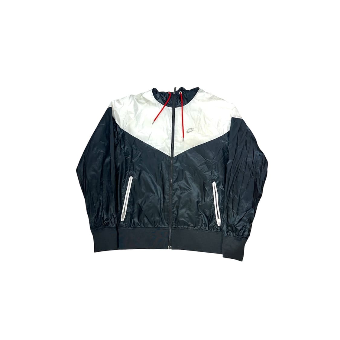 나이키 화이트 블랙 윈드러너 바람막이 자켓 L 상품이미지5