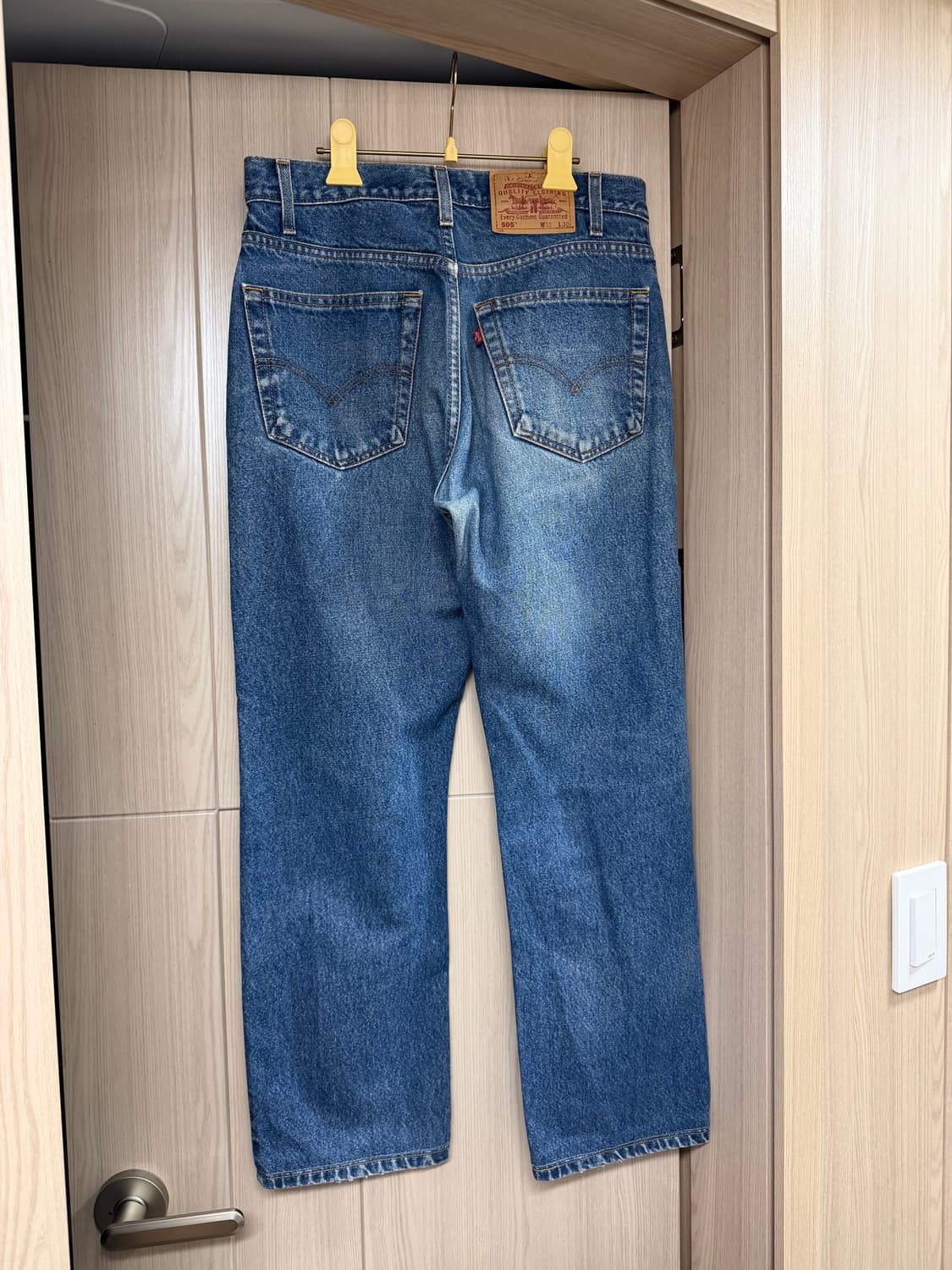 리바이스 505 중청 데님 상품이미지4