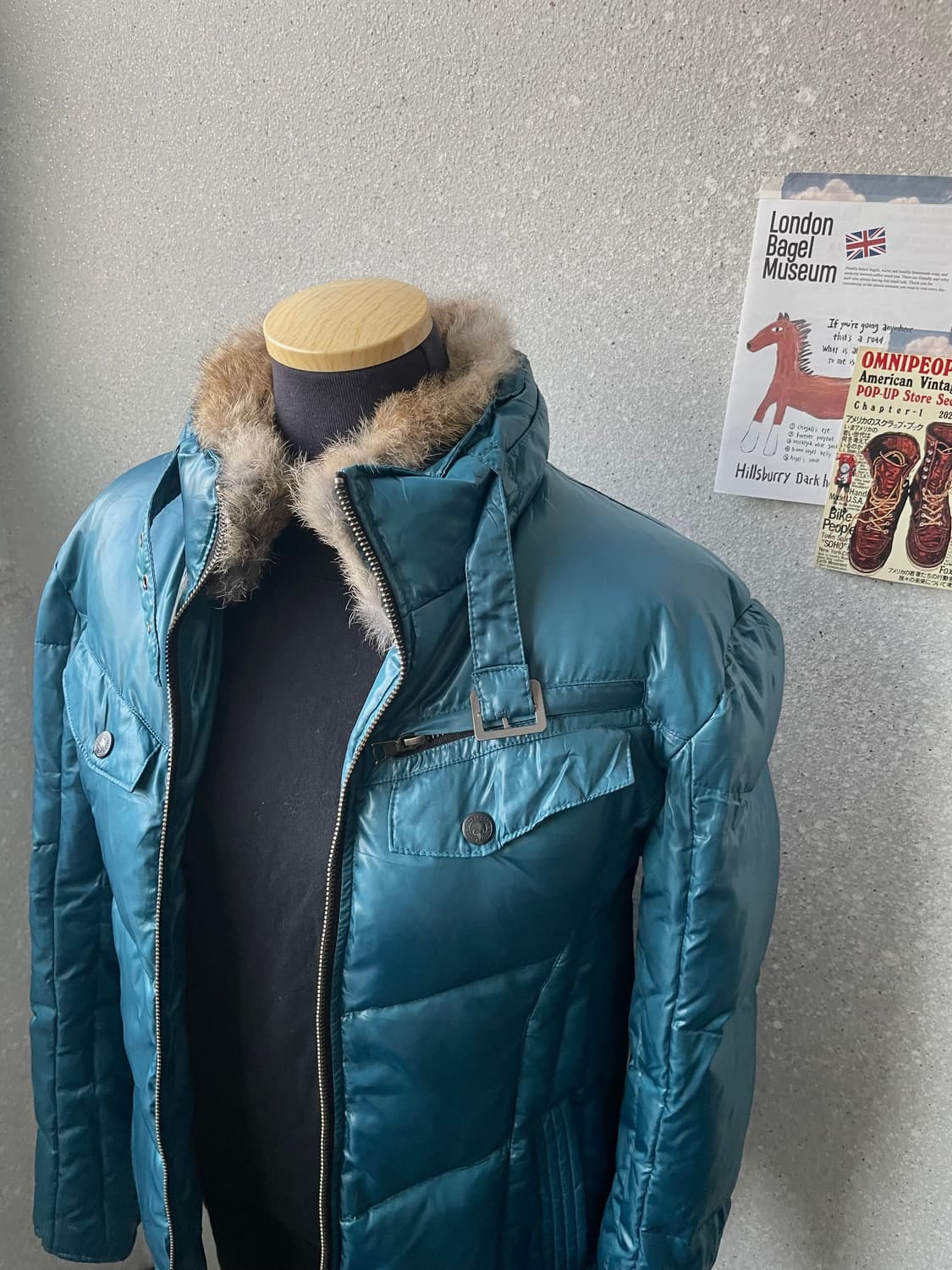 Y2K 퍼 패딩 상품이미지1