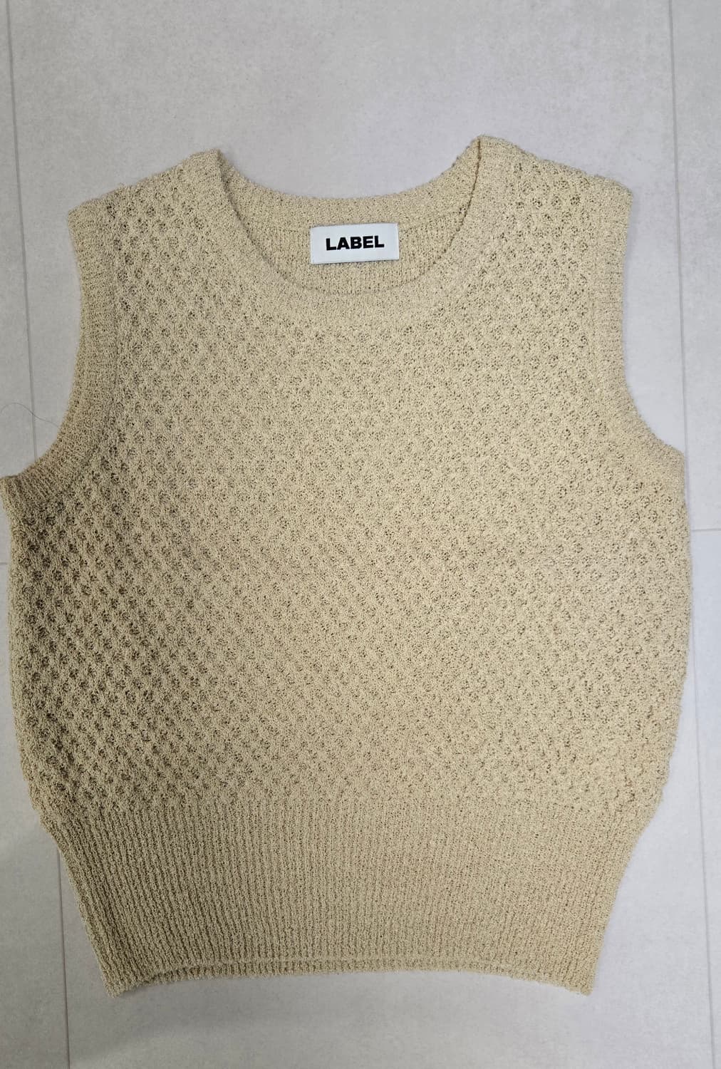 net knit sleeveless butter beige 민소매 나시 상품이미지2